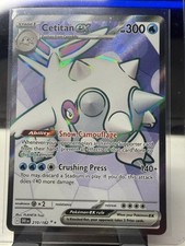 Cetitan ex 210/182 NM – Full Art Holo – 2025 Pokémon TCG Destined Rivals