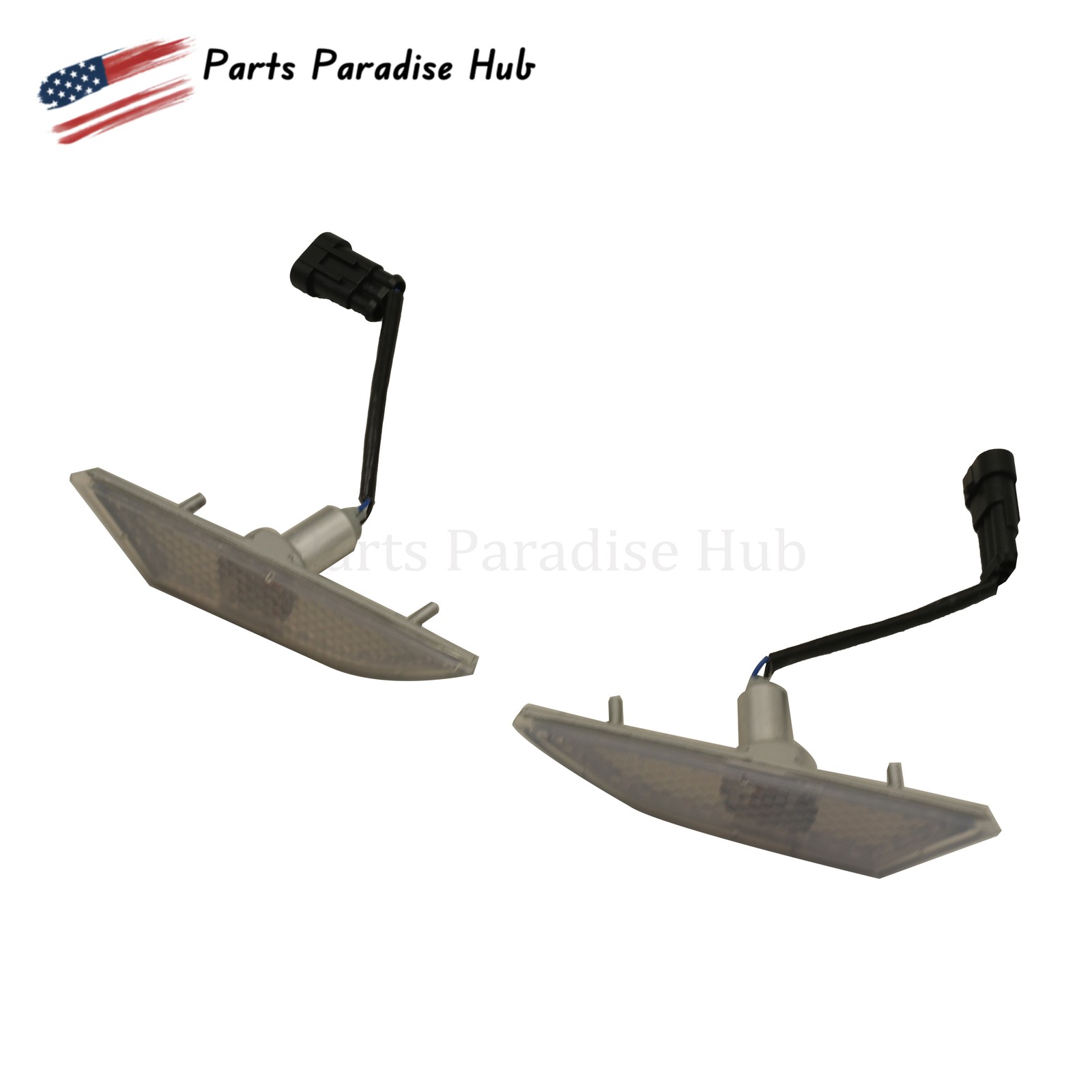 2PCS 400945119D/120D Front Bumper Side Marker Indicator For Lamborghini Gallardo