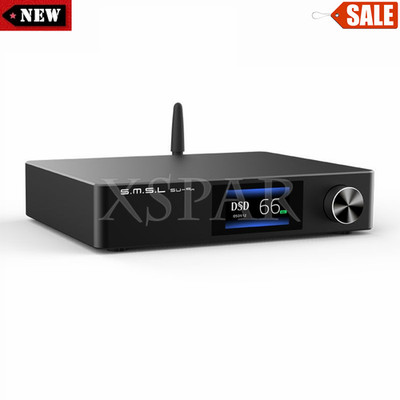 SMSL SU-9N HiFi DAC ES9038PRO Bluetooth5.0 DSD512 Decoder Built-in CK-02 Clock