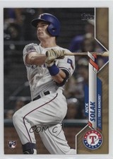 2020 Topps Gold 937/2020 Nick Solak #166 Rookie RC y0i