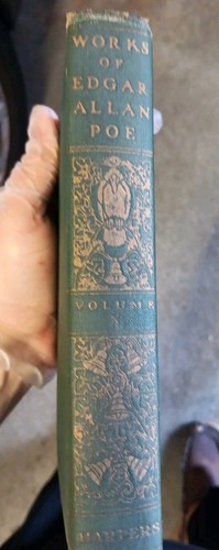 The Works of Edgar Allan Poe 10 Volume Set Harper Bros. c.1905 Antique Oldies - Picture 3 of 5