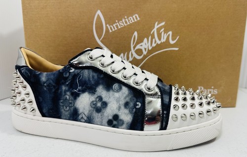 CHRISTIAN LOUBOUTIN VIEIRA 2 Orlato Jeans Zapatillas bajas Picos Talla 37.5 - Imagen 11 de 15