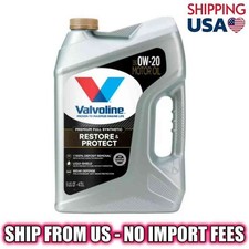 Valvoline Restore & Protect Full Synthetic 0W-20 Motor Oil 5 QT 21.58 per gallon