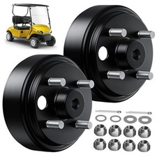 Golf Cart Brake Drum Hub Assembly, Fits EZGO TXT 1982-UP Electric and 2-Cycle