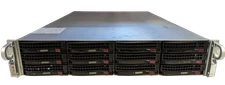 Supermicro 2U X10DRU-i 2x E5-2680 v4 2.4ghz / 128GB RAM / 12x Trays / IT Mode