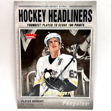 2006-07 Fleer Hockey - Hockey Headliners Sidney Crosby #HL1 Penguins NM