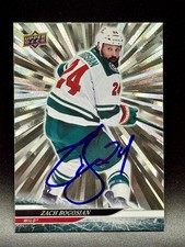 2024-25 Upper Deck Outburst Silver Zach Bogosian #567 SIGNED IP AUTOGRAPH