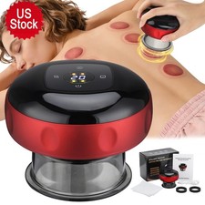 Electric Cupping Therapy Set with Red Light Smart Cupping Gua Sha Massage Device