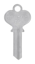 Hillman 84968 Brass Nickel DE-5 Universal Single Sided Blank Key (Pack of 10)