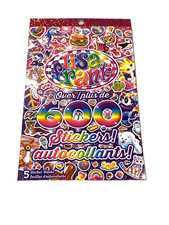 LISA FRANK 5 sheets 600 stickers autocollants