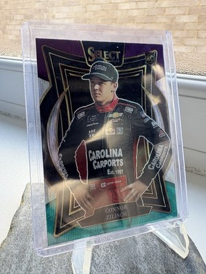 2025 Panini Select Racing - Connor Zilisch - Rookie Tri Colour Card