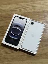 Apple iPhone 16e 128GB White Unlocked Smartphone Original Box B++ 93% BH
