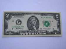 September 19 2022 Birthday Note Fancy Serial Number Two Dollar Bill 09192022 September 19 2022 Birthday Note Fancy Serial Number Two Dollar Bill 09192022