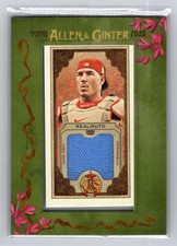 2025 Topps Allen & Ginter JT REALMUTO Mini Framed Relic #MFR-JRE GAME-USED