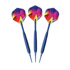 Elkadart Set of Neon Blue Soft Tip Darts 18 Grams