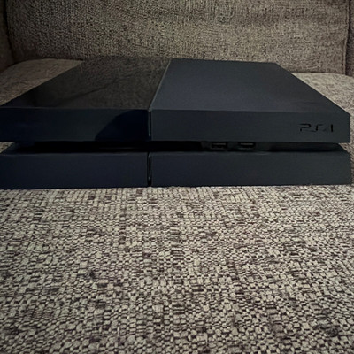 Sony PlayStation 4 Original Black w/ controllers, power, and HDMI cable