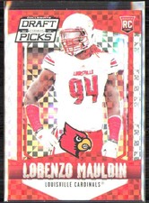 2015 Panini Prizm Draft Picks Red Power #214 Lorenzo Mauldin RC!