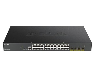 D-Link DGS 1250-28XMP - Switch - L3 Lite - Smart - 24 x 10/100/1000 (PoE) + 4 x