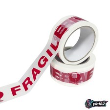36Rolls Fragile Warning Packing Tape 2 Mil Thickness 2in 100 Yards Tape