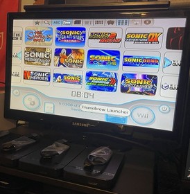 HomeBrew Wii With 500gb Hardrive, 200+ Games