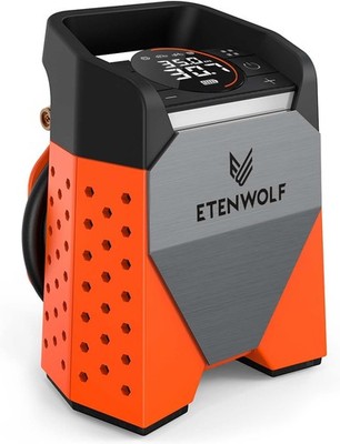 ETENWOLF ZEPHYR S3-7800mAh Elektrische Luftpumpe, 160 PSI/11.03Bar Tragbarer