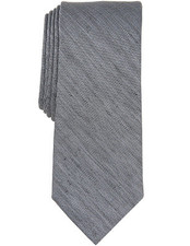 Bar III Mens fit Tie Necktie One Size Grey