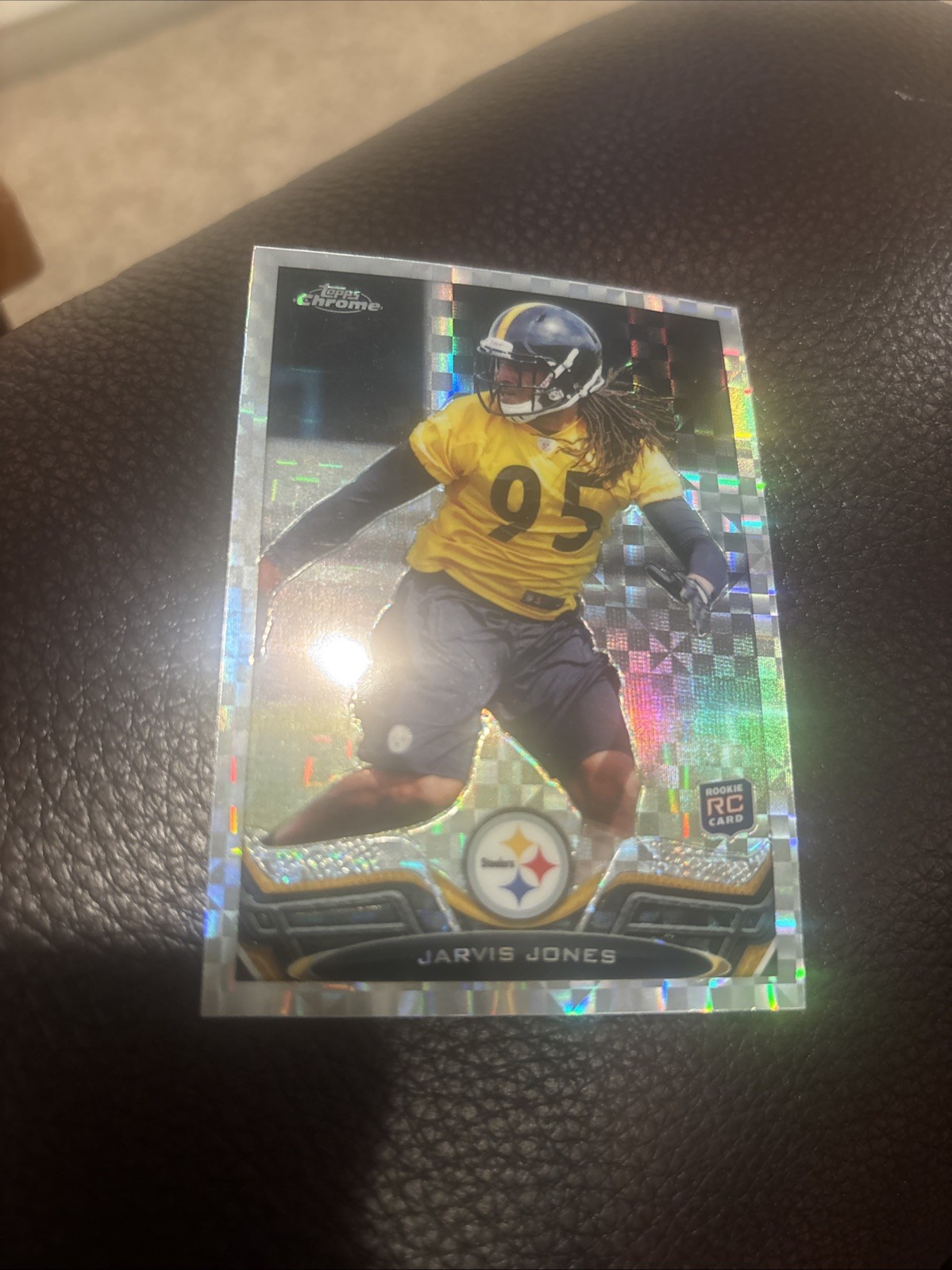 Jarvis Jones Topps Chrome #31 X-Fractor