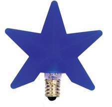 3 Royal Blue Star Silicone Light Bulb 3 Royal Blue Star Silicone Light Bulb