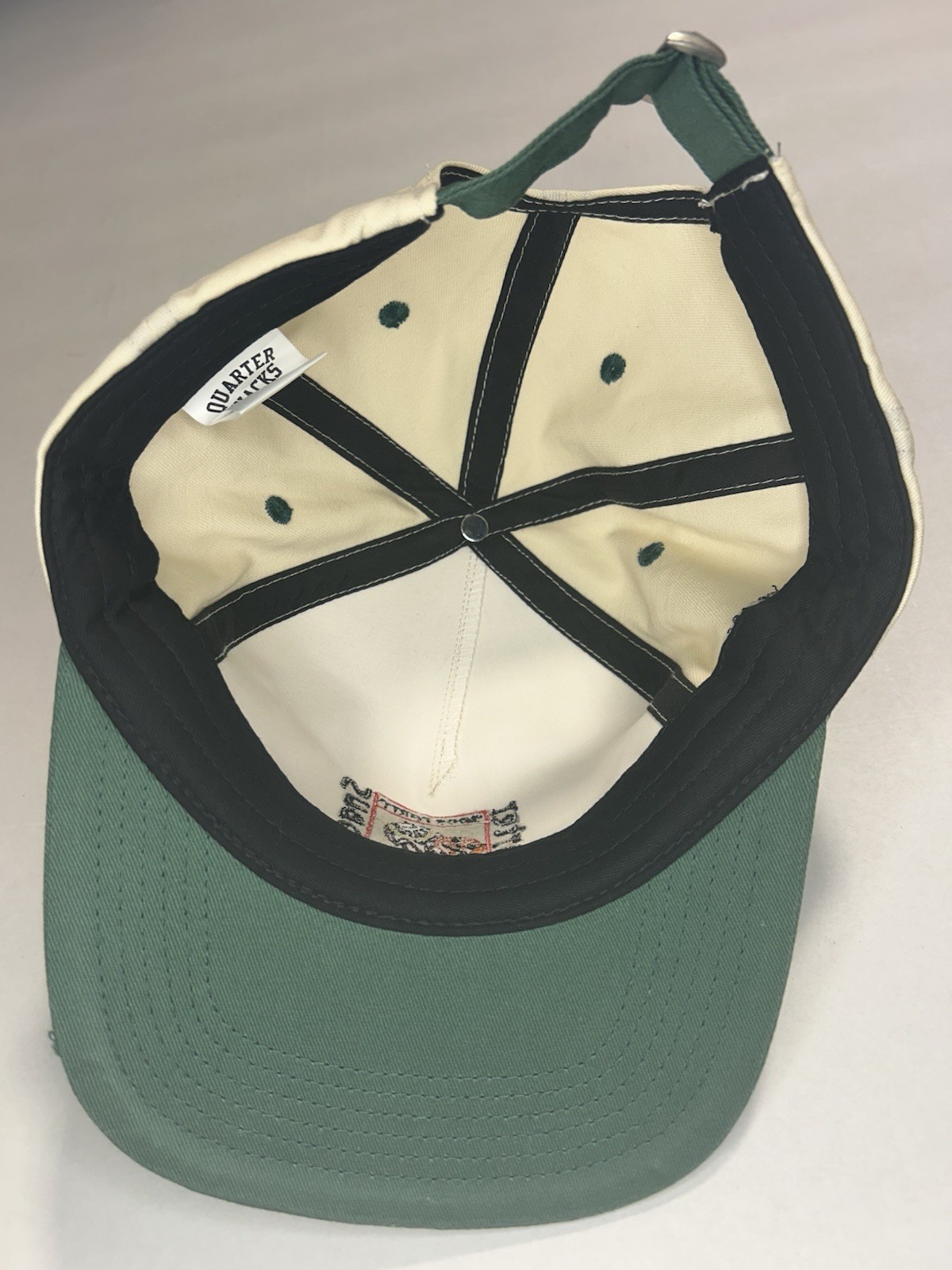 Quartersnacks Hat Strapback Baseball Cap Men's Gr… - image 5