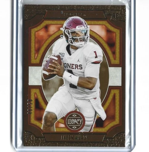 Jalen Hurts Panini Legacy Dare to Tear #15 Rookie