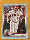 Mike Trout 2020 Bowman Sky Blue Sp Mint Card
