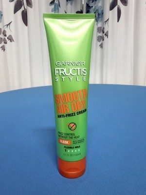 Garnier Fructis Style Smooth Air Dry Anti-Frizz Cream Flexible Hold 5.1 floz New