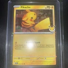 Pokémon Day 2025 Collection Box Promo, Pikachu, Holo, NM/M, No Scratches, SWIRL!
