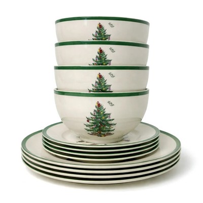 Spode Christmas Tree 12-teiliges Set