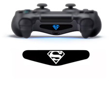 Superman Light Bar Decal Sticker for PlayStation 4  Custom PS4 Controller Decal