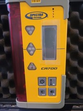 Spectra CR700 Laser Level Detector with Staff Clamp, Magnetic Mount & Carry Case