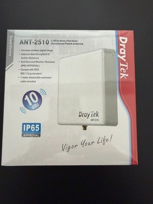 NEU & OVP   DrayTek ANT-2510 2.4G WLAN Richtantenne 10dBi Outdoor IP65