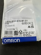 NEW OMRON E2A-M30KS15-M1-C1, 30MM PROX SWITCH...