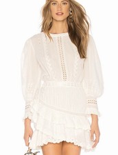 Love shack Fancy Lorelei Embroidered dress Size Small original $465