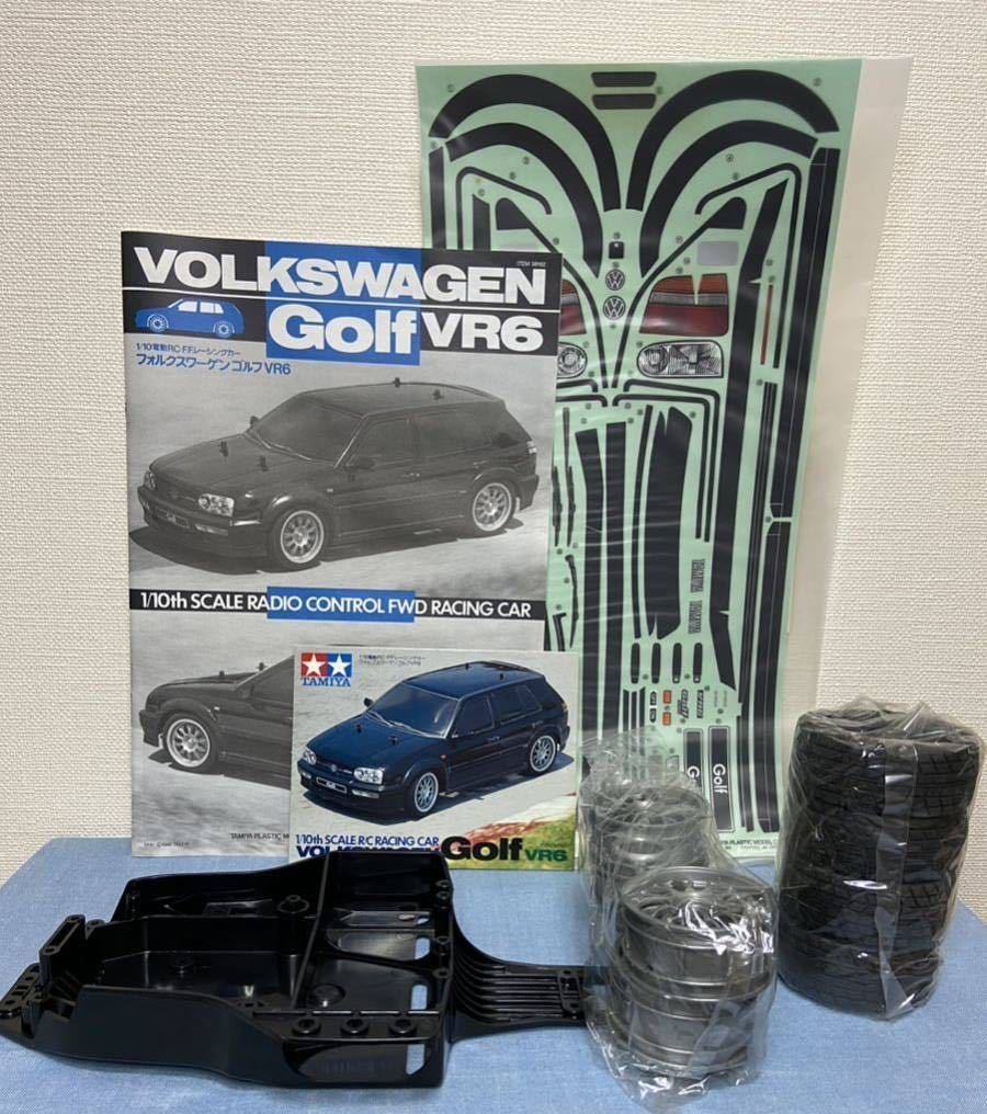 TAMIYA 1/10 Scale #58162 RC VOLKSWAGEN GOLF VR6 FWD Model Kit | eBay