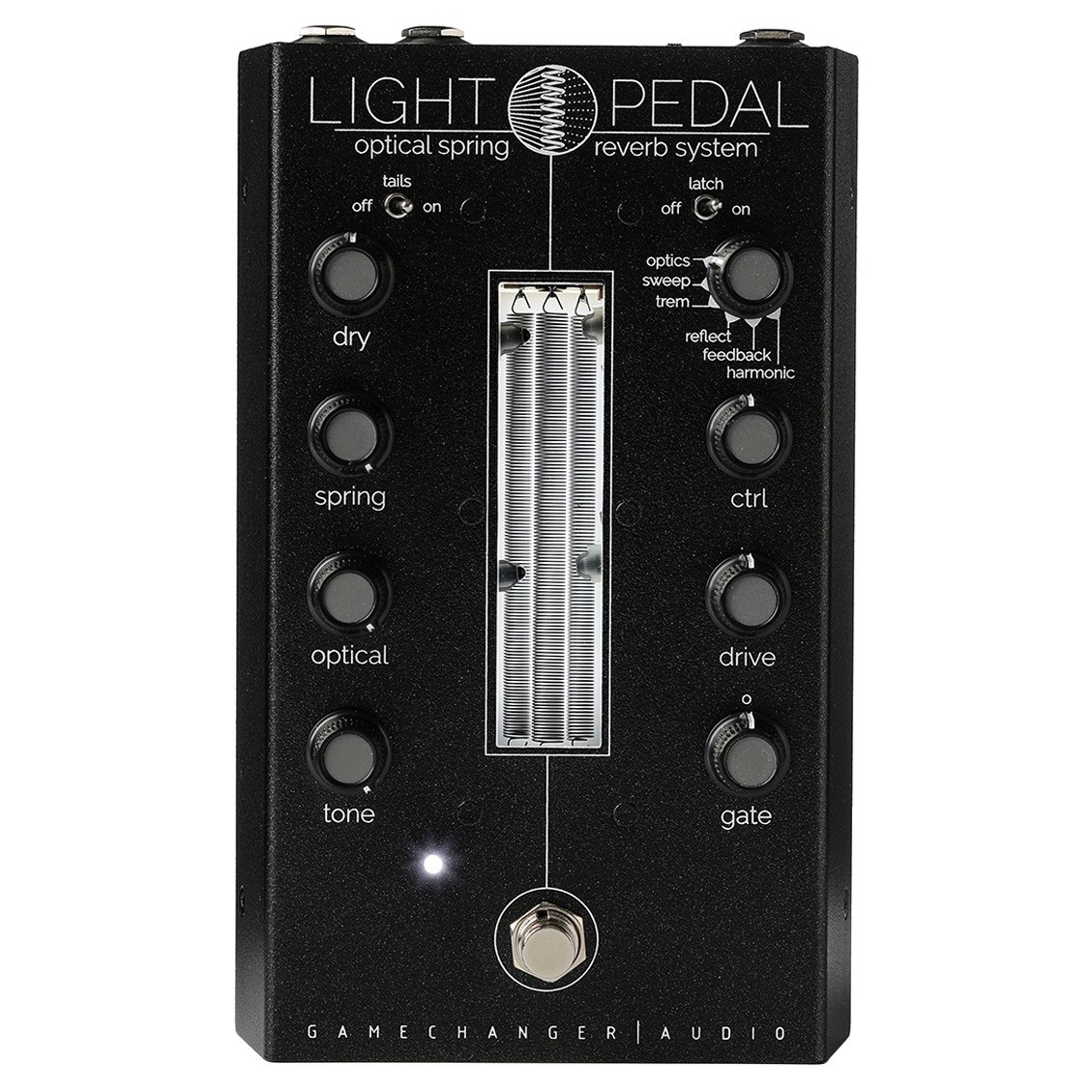 Gamechanger Audio Light Pedal Optical Spring Reverb System for