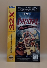 Brutal: Above the Claw (Sega 32X) CIB, Tested & Working