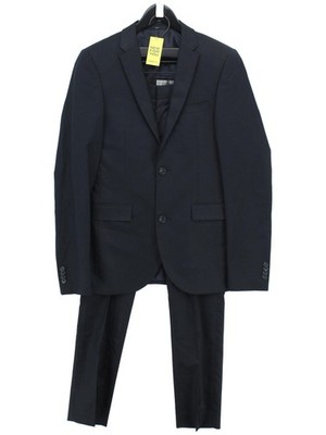 Topman Herren Zweiteiler Anzug Brustumfang: 36 Zoll; Taille: 30 in Blau 100 % Sonstige 2-teilig