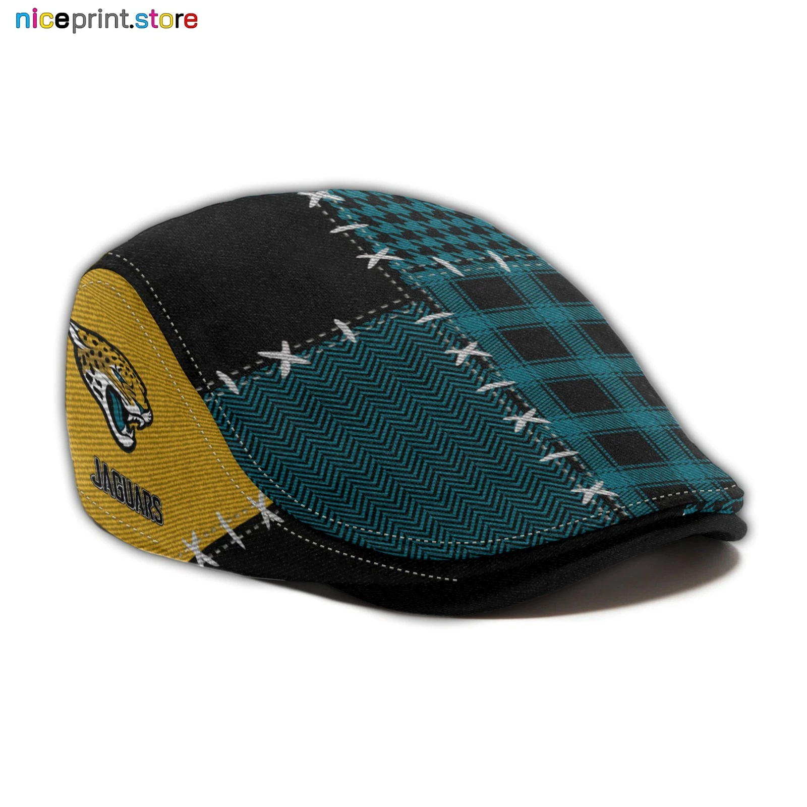 Jacksonville Team Jaguars Jeff Cap Jaguars football Driver Cap Golf Cap football Flat Cap