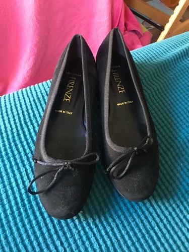 Scarpe ballerine Artigiana Firenze 36 nere Scarpe da donna paperine di marca  | eBay