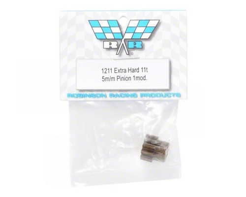 Robinson Racing Engine Pinion Module 1 11 Tooth 5mm Shaft RRP-1211  - Picture 2 of 2