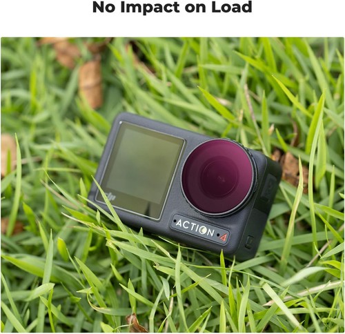 Paquete de 4 filtros ND/PL atornillados K&F Concept para DJI Osmo Action 5 Pro/Acción 4 - Imagen 7 de 7