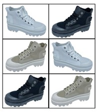 Women's Hiking Boots Ladies Ankle Desert Trail Combat Chelsea Walking Shoes Size