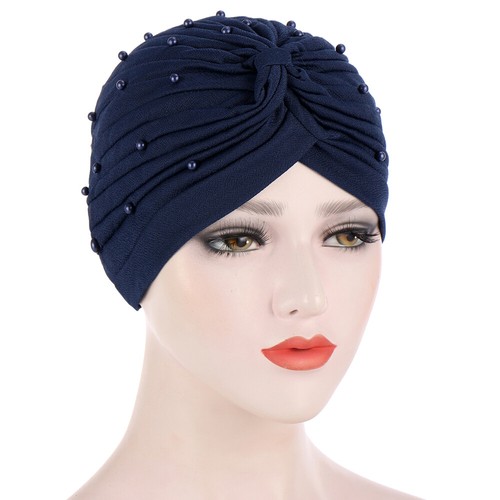 Indian Beanie Women Muslim Hats Hair Loss Cancer Chemo Bonnet Caps Islamic Arab - Picture 19 of 78