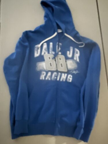 NASCAR Men's Blue Dale Jr 88 Racing Zip Up Hoodie,  Size XL - 第 1/1 張圖片